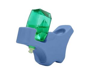 Guide précis pour gouttes oculaires, appareil d'assistance stable, 7,5 x 5,2 x 2,6 cm, distributeur avec prise en main antidérapante, outil applicateur en silicone souple, aide à la vision avec design