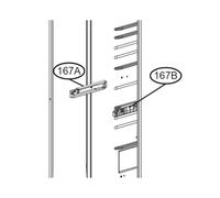 Guide rail (repère 167A) Réfrigérateur congélateur (MEA66351601 LG)
