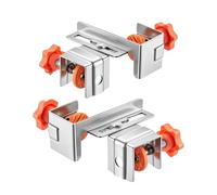Guide Réglable En Acier Inoxydable Pour Positionnement Et Montage - Pinces Pour Portes De Tiroir, 2X Pinces De Fixation Pour Armoires | En Menuiserie Cuisine Pince Pour Fixation Armoires Equizzatur