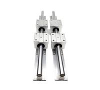 Guide SBR 2pcs Linear Guide Rail SBR12 / SBR16 / SBR20 1200mm 1300mm+ 4pcs SBR12/16/20UU Linear Bearing Blocks For CNC Part IINKUEYK(SBR20UU,950mm)