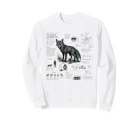 Guide Scientifique sur Le Terrain Renard Cryptide Marsh Lantern Sweatshirt