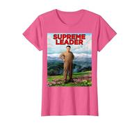 Guide Suprême - Leader glorieux Kim Jong Il - Kim Jong Un T-Shirt, Femme, Rose Chiné, XL