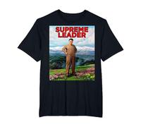 Guide Suprême - Leader glorieux Kim Jong Il - Kim Jong Un T-Shirt, Homme Grandes Tailles, Noir, 6X Tall