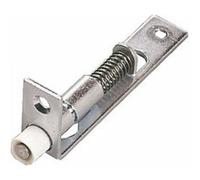 Guide sur équerre à ressort 78x30mm roulette diamètre 10mm pièce - MONIN - 112810 Noir G