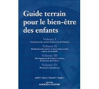Guide terrain pour le bien-être des enfants - 4 tomes Coffret Tome 1 à 4 - Ronald C. Hughes - Beliveau Editeur - Coffret - Scolaire / Universitaire