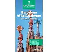 Guide Vert Barcelone et la Catalogne Principauté d'Andorre - Collectif - Michelin - broché - Guide
