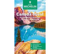 Guide Vert Canada ouest De Vancouver à Montréal, du Yukon au Nunavut - Collectif - Michelin - broché - Guide