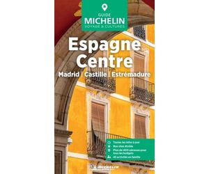 Guide Vert Espagne Centre Madrid, Castille, Estrémadure - Collectif - Michelin - broché - Guide