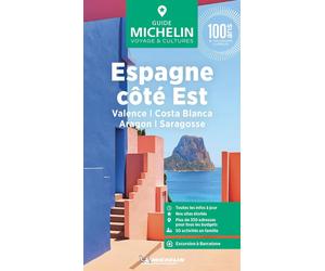 Guide Vert - Espagne Côté Est : Valence, Costa Blanca, Aragon, Saragosse 2026 | Michelin