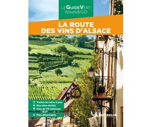 Guide Vert W O - la Route des vins d'Alsace - Édition 2023 | Michelin