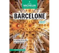 Guide Vert WE&GO Barcelone 2027 - Collectif - Michelin - broché - Guide