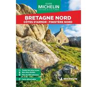 Guide Vert WE&GO Bretagne Nord Côtes d'Armor / Finistère Nord - Collectif - Michelin - broché - Guide