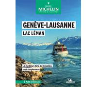 Guide Vert WE&GO Genève - Lausanne Lac Léman - Collectif - Michelin - broché - Guide