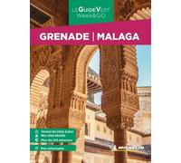 Michelin – Guide Vert WE&GO Grenade, Malaga – 1 plan détachable – Broché