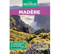 Michelin – Guide Vert WE&GO Madère – Édition 2025 – broché, 1 plan détachable