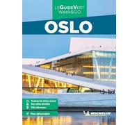 Collectif – Guide Vert WE&GO Oslo – 1 plan détachable – Broché – Éd. 2023