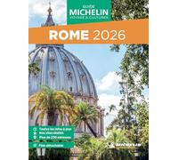 Collectif – Guide Vert WE&GO Rome 2026 – 1 plan détachable – Broché