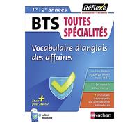Guide - Vocabulaire d'anglais des affaires - BTS - Réflexe - 2025-2026