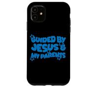 Guided by Jesus and My Parents Christian Kid Christianisme Coque pour iPhone 11
