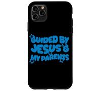Guided by Jesus and My Parents Christian Kid Christianisme Coque pour iPhone 11 Pro Max