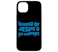Guided by Jesus and My Parents Christian Kid Christianisme Coque pour iPhone 14 Plus