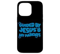 Guided by Jesus and My Parents Christian Kid Christianisme Coque pour iPhone 14 Pro Max