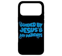 Guided by Jesus and My Parents Christian Kid Christianisme Coque pour iPhone 17 Pro Max