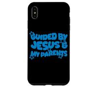 Guided by Jesus and My Parents Christian Kid Christianisme Coque pour iPhone XS Max