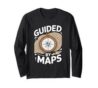 Guided by Maps Carte Topographique Randonneur Manche Longue