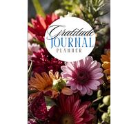 Guided Prompts: Gratitude Journal Planner: Boost Joy, Mindfulness, Productivity | Selfcare, Mood & Health Tracker