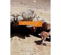 Guidelines for Translation from French into English