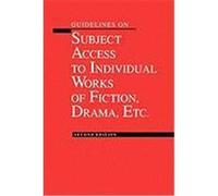 Guidelines on Subject Access to Individual Works of Fiction, Drama, Etc. American Library Association Subcommittee on the Revision of the Guide, Jan Desirey, Kathy Nystrom, Linda Gabel, Susan Hayes (A