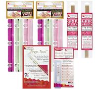 Guidelines4Quilting Ensemble de règles de courtepointe FSQ de base pour couettes de 61 cm et 30,5 cm - Faites des blocs précis de 9 et 16 patchs, oies volantes, blocs de courtepointe carrés de