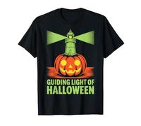 Guider Lumière de Citrouille Halloween Phare T-Shirt