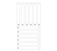 Guides de profondeur de rouleau en acrylique polyvalents pour argile et pâte assurant une épaisseur constante dans les travaux manuels et la cuisson des bandes d'épaisseur d'argile