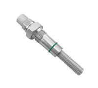 Guides de réglage de chaîne Boulon de réglage de tendeur de chaîne à came, adapté pour Enduro, SuperMoto, Super adapté pour Duke 1190 RC8 990 950 Ajusteur de Chaîne(Silver)