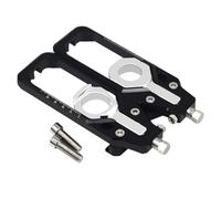 Guides de réglage de chaîne Convient pour S1000XR S1000RR S1000R HP4 M1000R M1000RR M1000XR blocs d'essieu de chaîne de roue ajusteurs tendeurs de bobine Outil de réglage de chaîne de moto(Black)