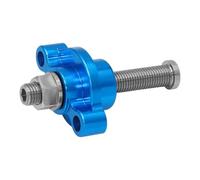 Guides de réglage de chaîne Tendeur de chaîne de distribution réglable en continu, adapté pour Yamaha XVS 1100 Drag Star v-star Bulldog BT1100 Ajusteur de Chaîne(Blue)