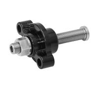 Guides de réglage de chaîne Tendeur de chaîne de distribution réglable en continu, adapté pour Yamaha XVS 1100 Drag Star v-star Bulldog BT1100 Ajusteur de Chaîne(BLACK)