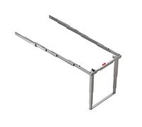 Guides de Table Extensibles, fabriqués en Aluminium anodisé, résistants et durables, Parfaits pour étendre la Surface de Votre Table.