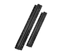 Guides de tiroir à roulement à billes robustes Rail coulissant inférieur télescopique for armoire d'escalier robuste Rail caché en trois sections(400-900mm)
