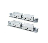 Guides linéaires, guides coulissants à mouvement l Longueur 200 Mm-1000 Mm 2 Rails De Support Linéaires SBR12 + 4 Chariots Coulissants SBR12LUU For Un Mouvement Fluide(500MM)