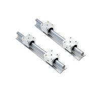 Guides linéaires, guides coulissants à mouvement l Lot De 4 Blocs Coulissants À Roulement Billes SBR12UU + 2 Rails Guidage Linéaires SBR12 For Imprimante 3D(350mm)