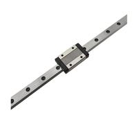 Guides linéaires, guides coulissants à mouvement l Rail De Guidage Linéaire Miniature MGN7 En Acier Inoxydable (3 Pièces) + Bloc Coulissant À Roulement MGN7C(220mm)