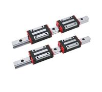 Guides linéaires interchangeables HIWIN 20 mm, 300 mm, 350 mm, 400 mm, 450 mm, blocs de roulement HGR20 HGH20CA HGW20CC for routeur CNC axe Z(350mm,HGH20CA)