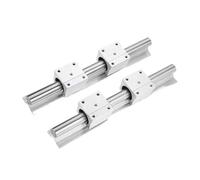 Guides linéaires, rail de guidage coulissant linéa 2 Rails De Guidage SBR12 200-1000 Mm Avec Support Complet Et 4 Blocs Roulement Linéaires SBR12UU(600mm)