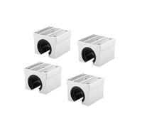 Guides linéaires, rail de guidage coulissant linéa Lot De 4 Glissières À Roulement Linéaire Ouvert SBR10UU SBR12UU SBR16UU SBR20UU(SBR16UU)