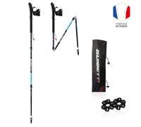 Guidetti Bâton de trail Platinium Neo Pulse Mixte Noir/Bleu/Rose Taille 110 Modèle 2026