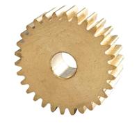 GuidNaurys 1 engrenage cylindrique en cuivre de 0,5 module, 42 dents, 22 x 5 mm, engrenage droit, arbre à ajustement serré, modèle de pignon à monter soi-même Transmission(3.17mm bore)