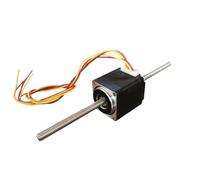 GuidNaurys 1 moteur pas à pas à vis filetée Nema 11 1,8 degré 28 x 28 x 34 mm Moteur pas à pas linéaire non captif 0,75 A 0,6 kg.cm 2 phases 4 fils Assemblage